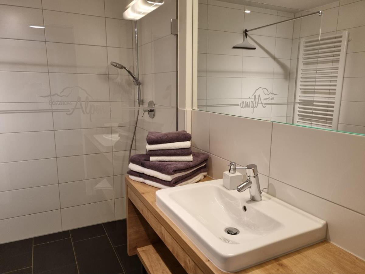 Gaestehaus Alpina 리즐런 외부 사진